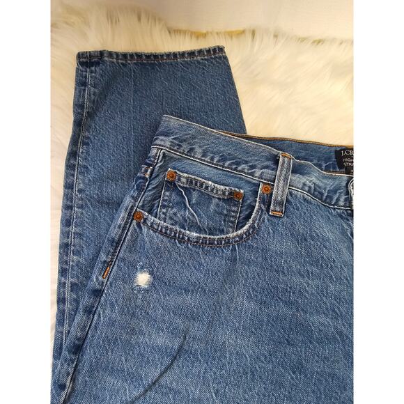 J crew Premium Edition high-rise straight jean size 32 - Picture 3 of 7